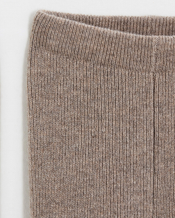 Merino wool boxer shorts Brown color  Natalys