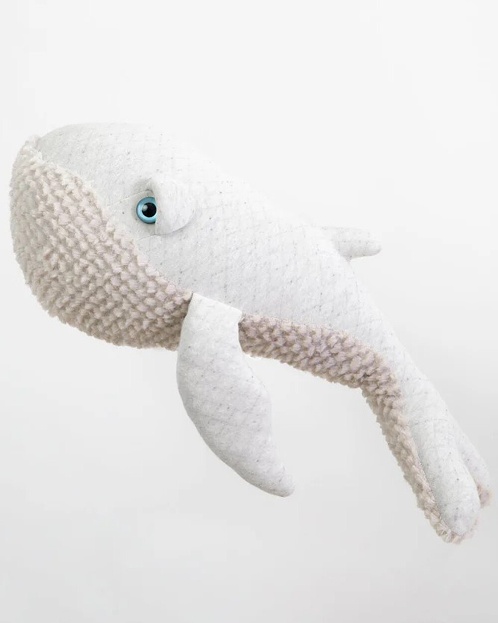 Whale soft toy 56 cm Albino color  Bigstuffed
