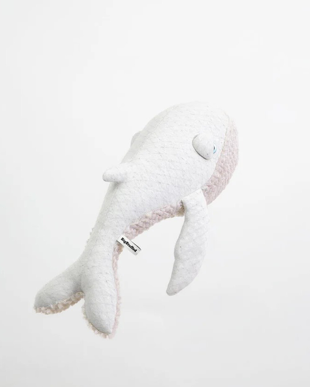 Whale soft toy 56 cm Albino color  Bigstuffed
