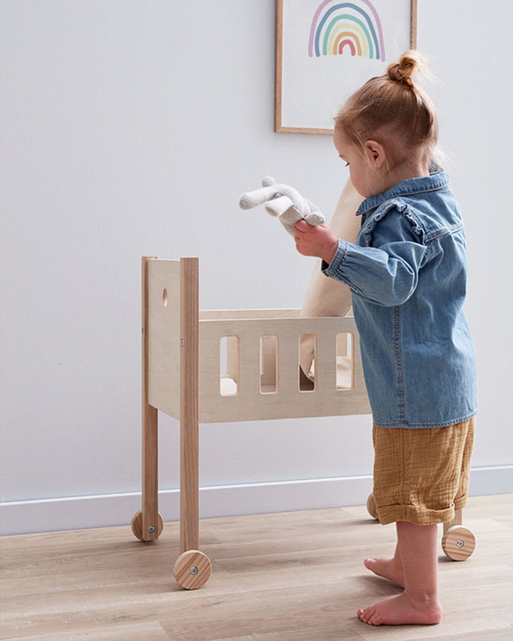 Doll bed Wooden  Kid's concept