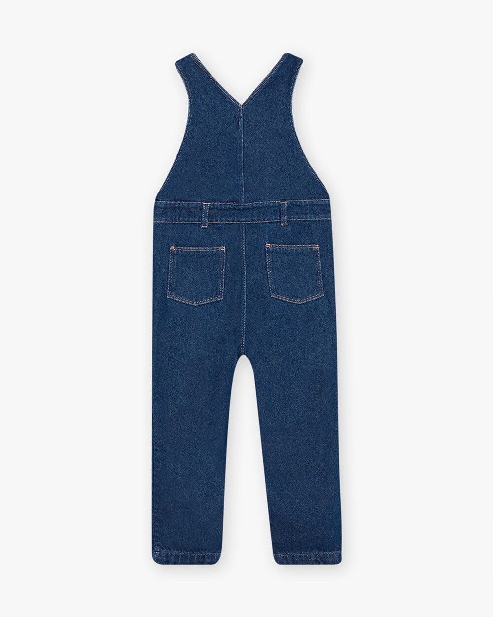 Long denim overalls Navy blue color  Natalys