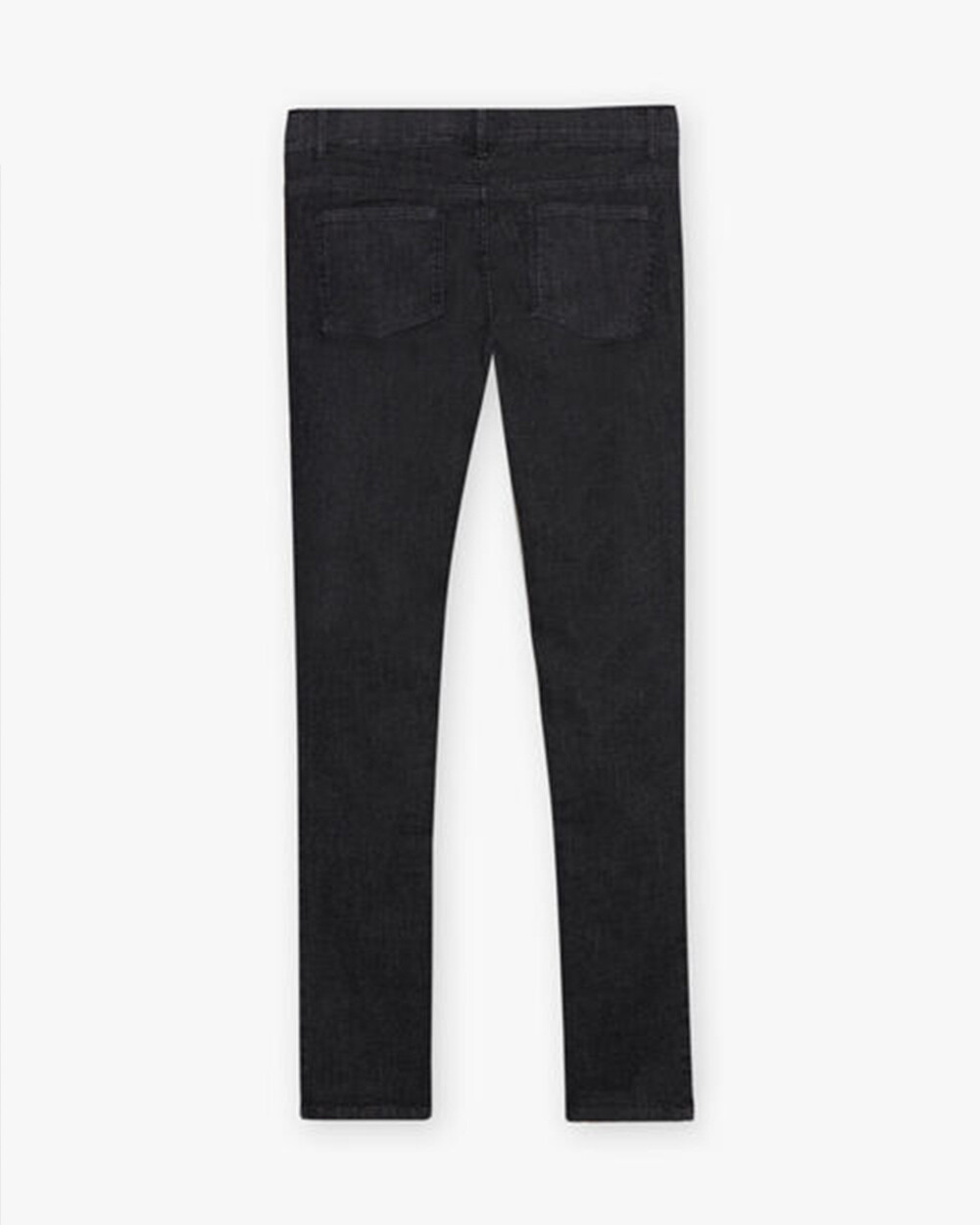 Low-rise slim maternity jeans Black color  Natalys