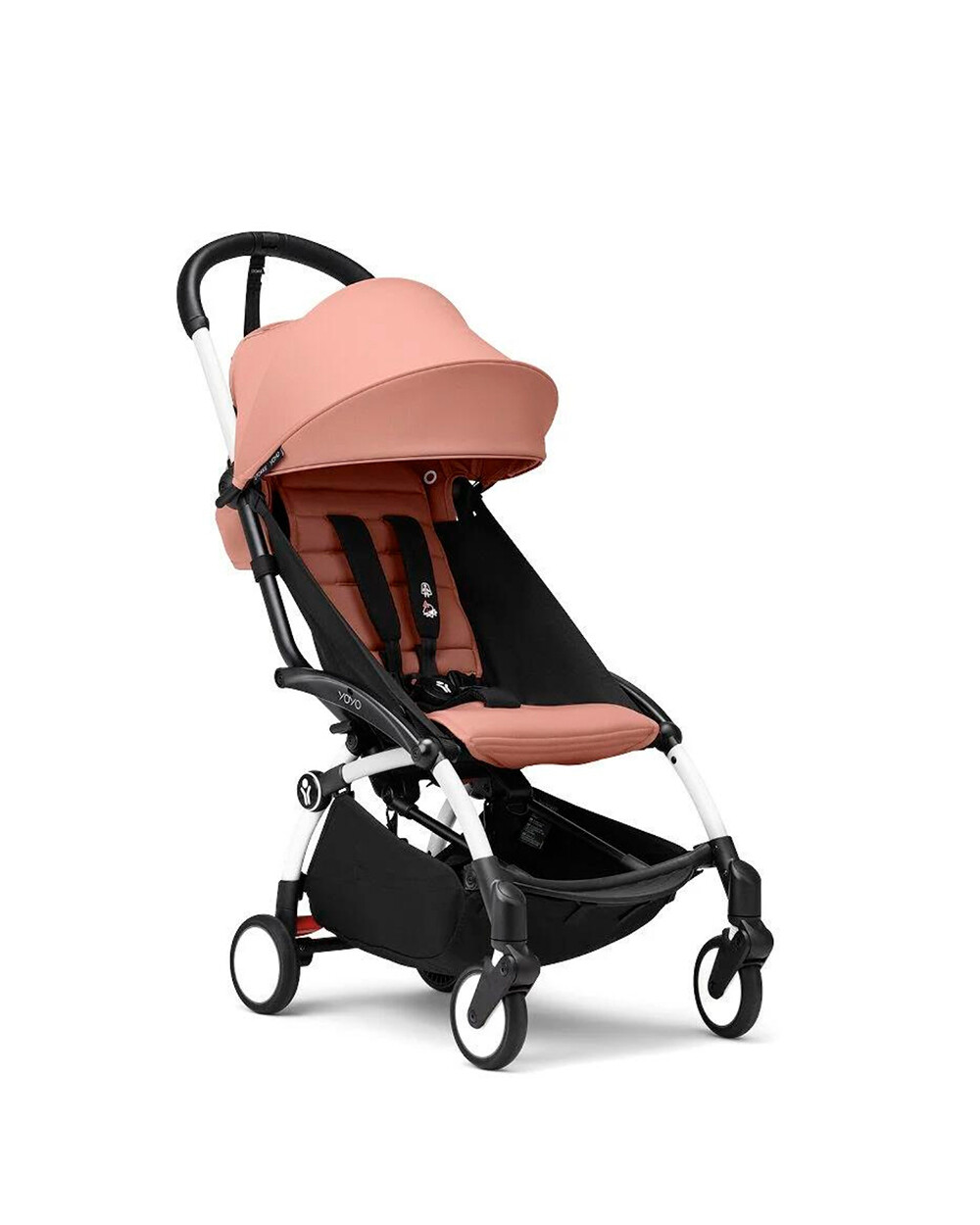 YOYO&sup3; pack 6+ pushchair with white frame Ginger colour  Stokke