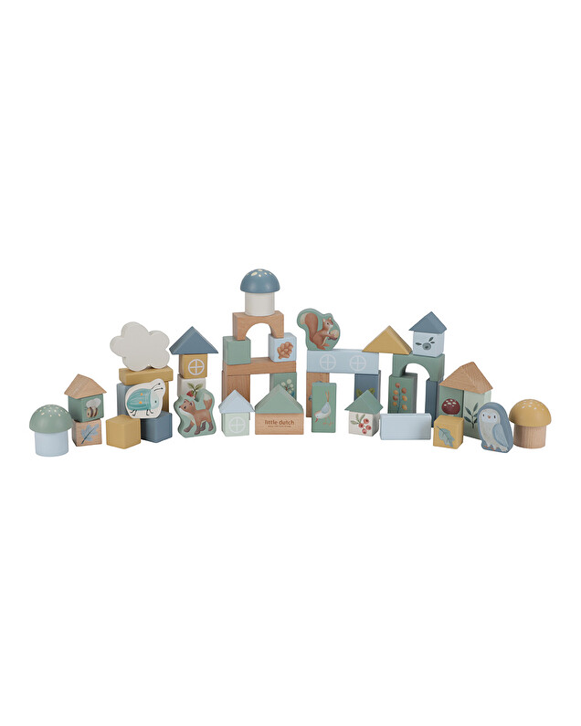 Building blocks Forest Friends Little Dutch