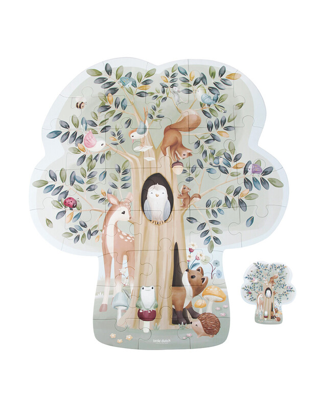 Floor puzzle Forest Friends Little Dutch