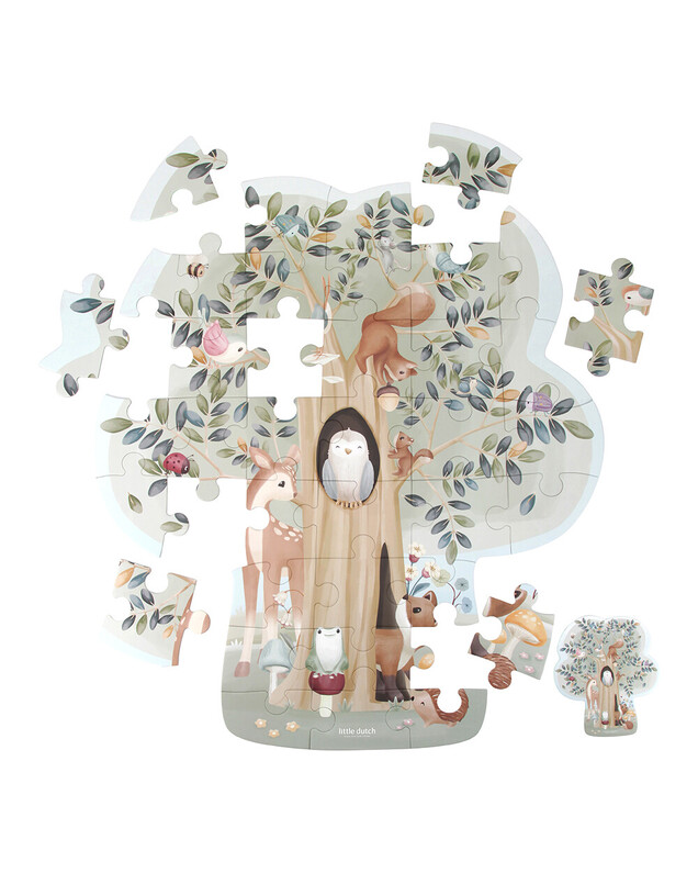 Floor puzzle Forest Friends Little Dutch