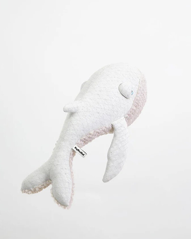 Whale soft toy 56 cm Albino color Bigstuffed