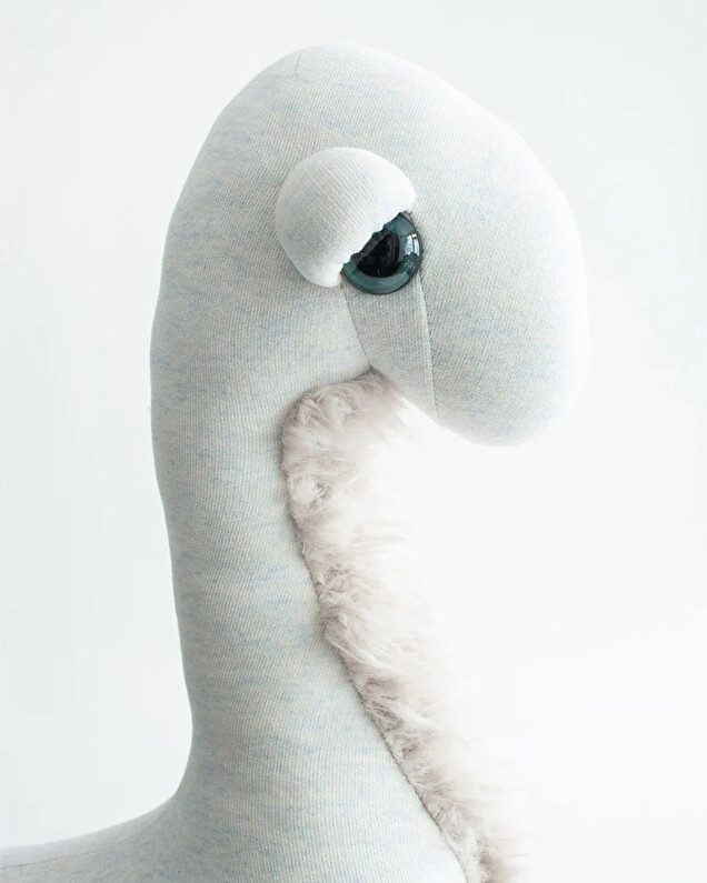 Dinosaur soft toy 60 cm Ice color Bigstuffed