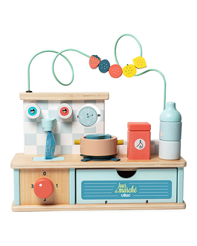 Multi-activity learning kitchen Wooden Vilac