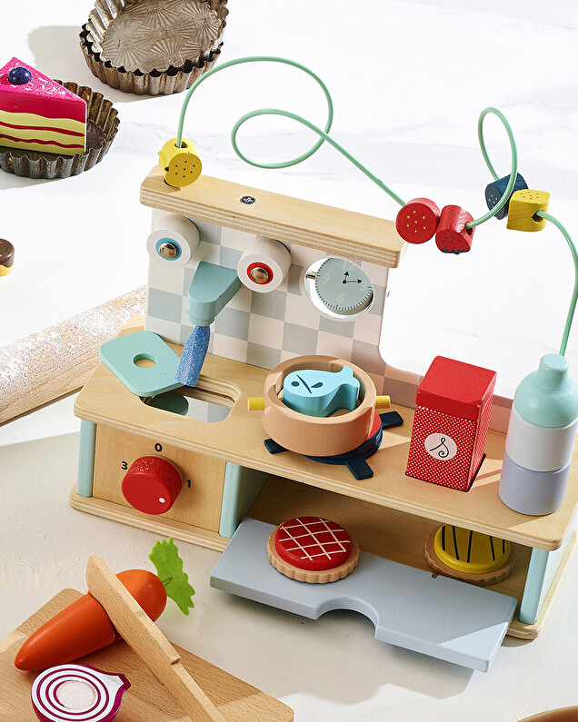 Multi-activity learning kitchen Wooden Vilac