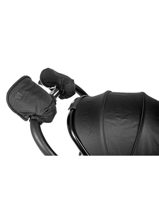 Kiwa stroller gloves Black color Kaiser