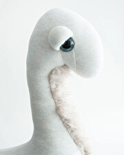Dinosaur soft toy 60 cm Ice color  Bigstuffed