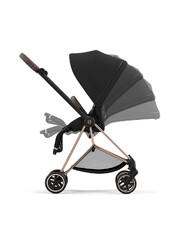 MIOS progressive pushchair pack with rosegold chassis Deep black color  Cybex