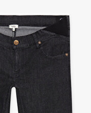 Low-rise slim maternity jeans Black color  Natalys
