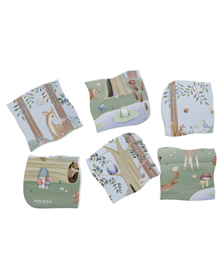 Bath puzzle Forest Friends  Little Dutch