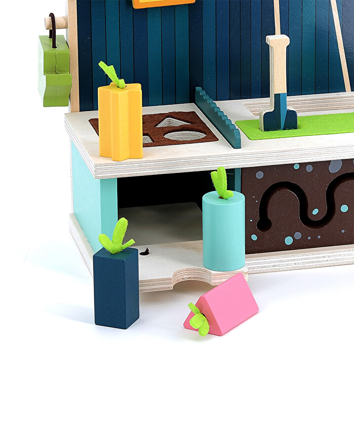 Multi-activity play garden Wooden  Vilac