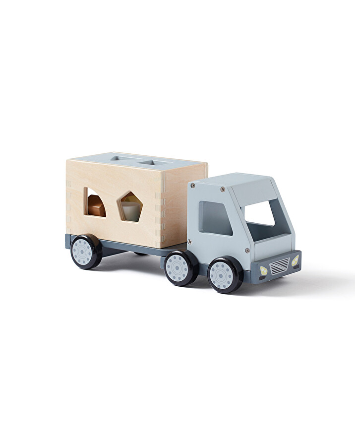 Wooden sorter truck Multicolored color  Kid's concept