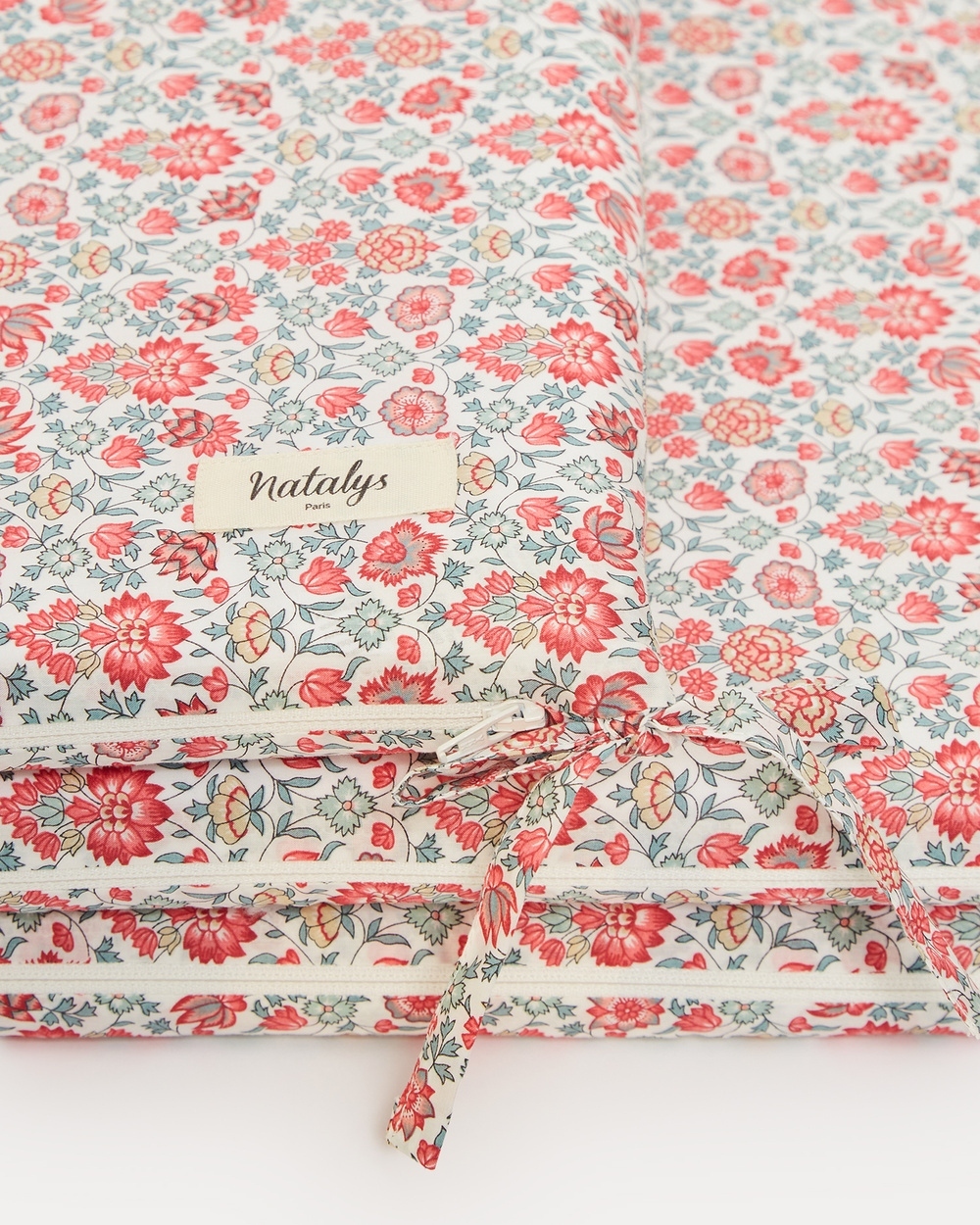Leandre bumper pad Liberty fabric  Natalys