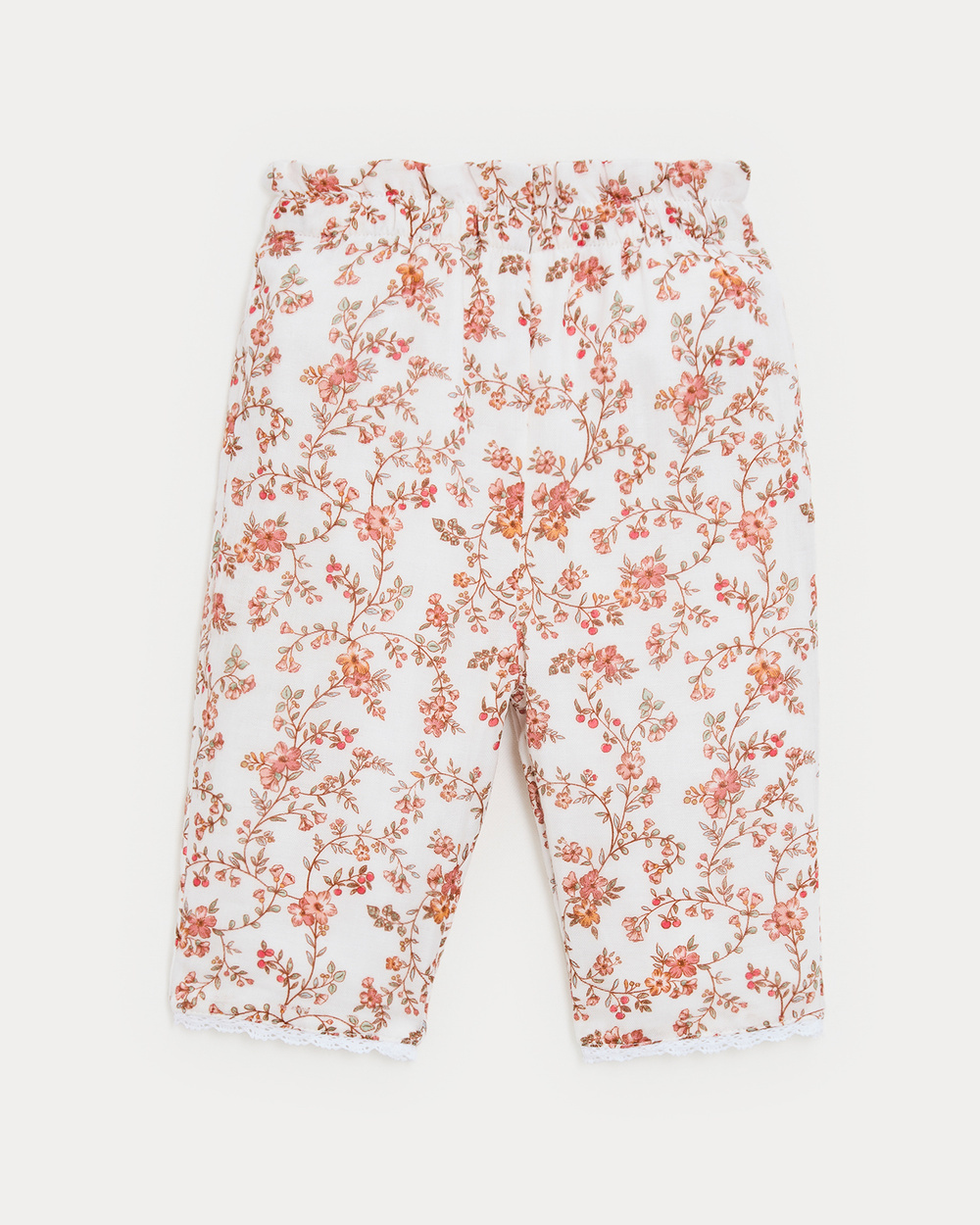 Paula cotton gauze trousers Arabesque print  Natalys