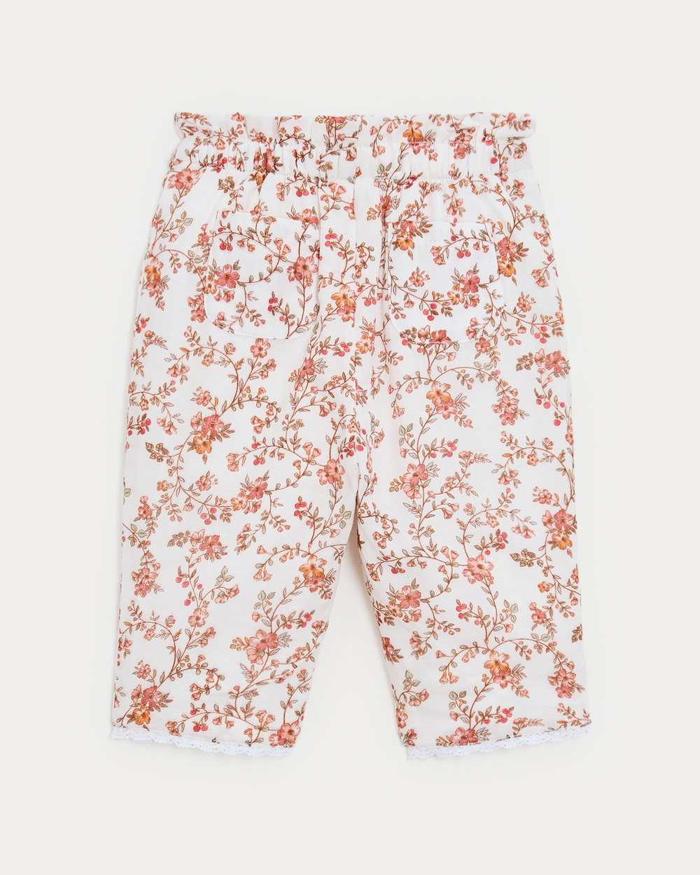 Paula cotton gauze trousers Arabesque print  Natalys