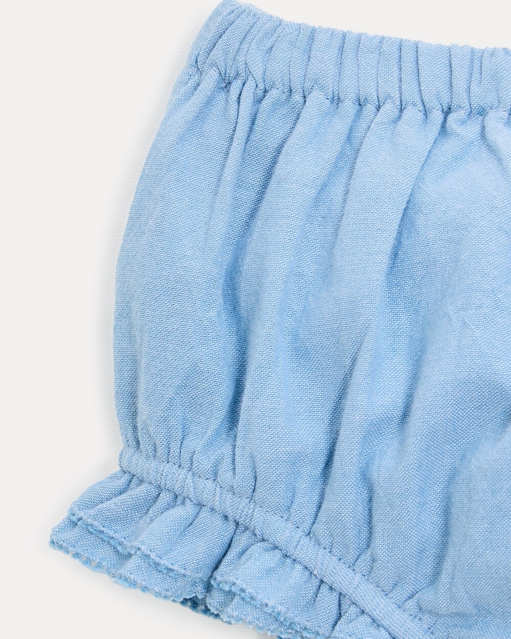 Zelie chambray bloomer Light blue colour  Natalys