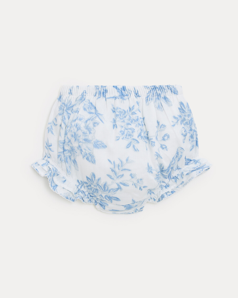 Zelie cotton gauze bloomer Porcelain print  Natalys