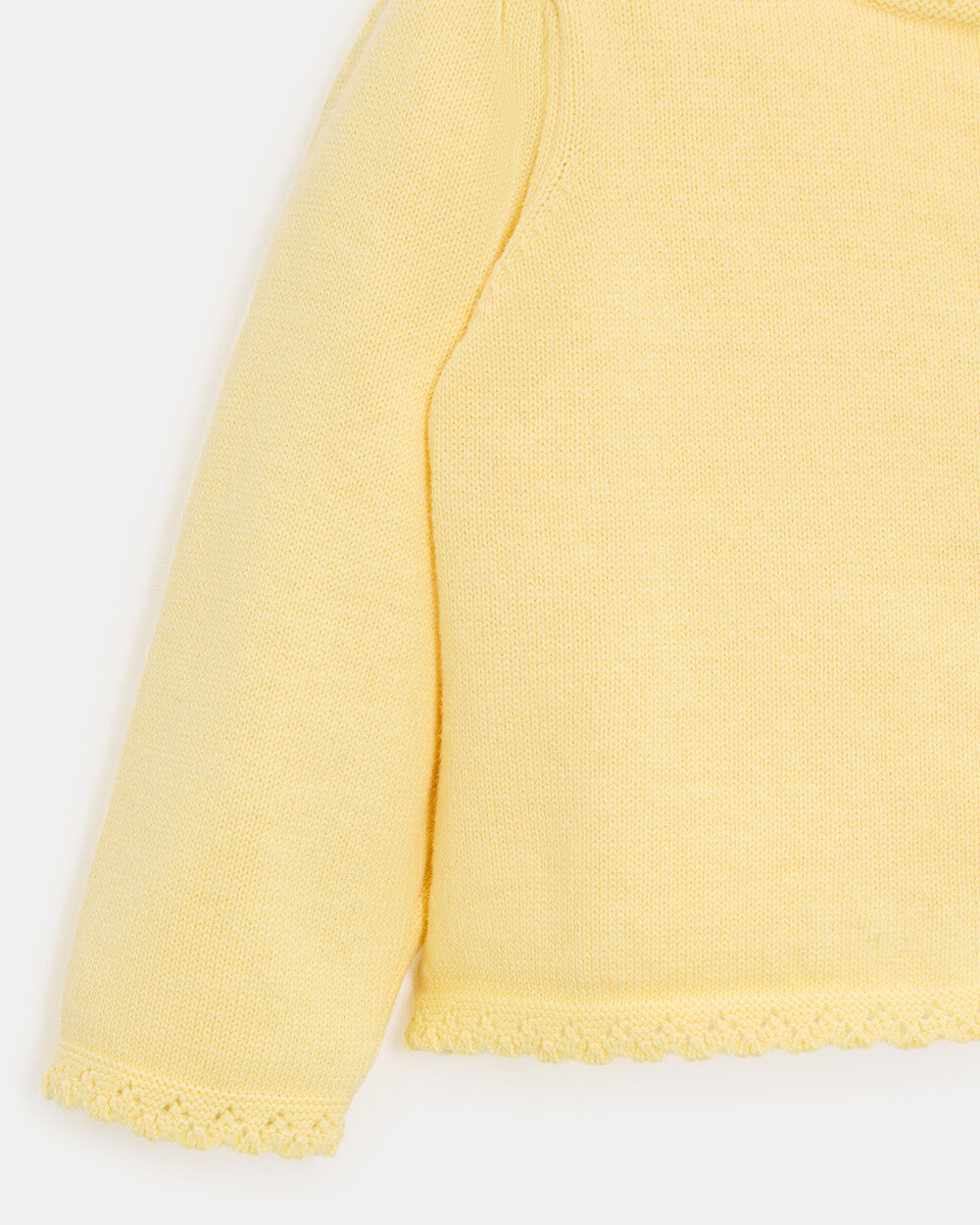 Victoire fancy cardigan Yellow colour  Natalys
