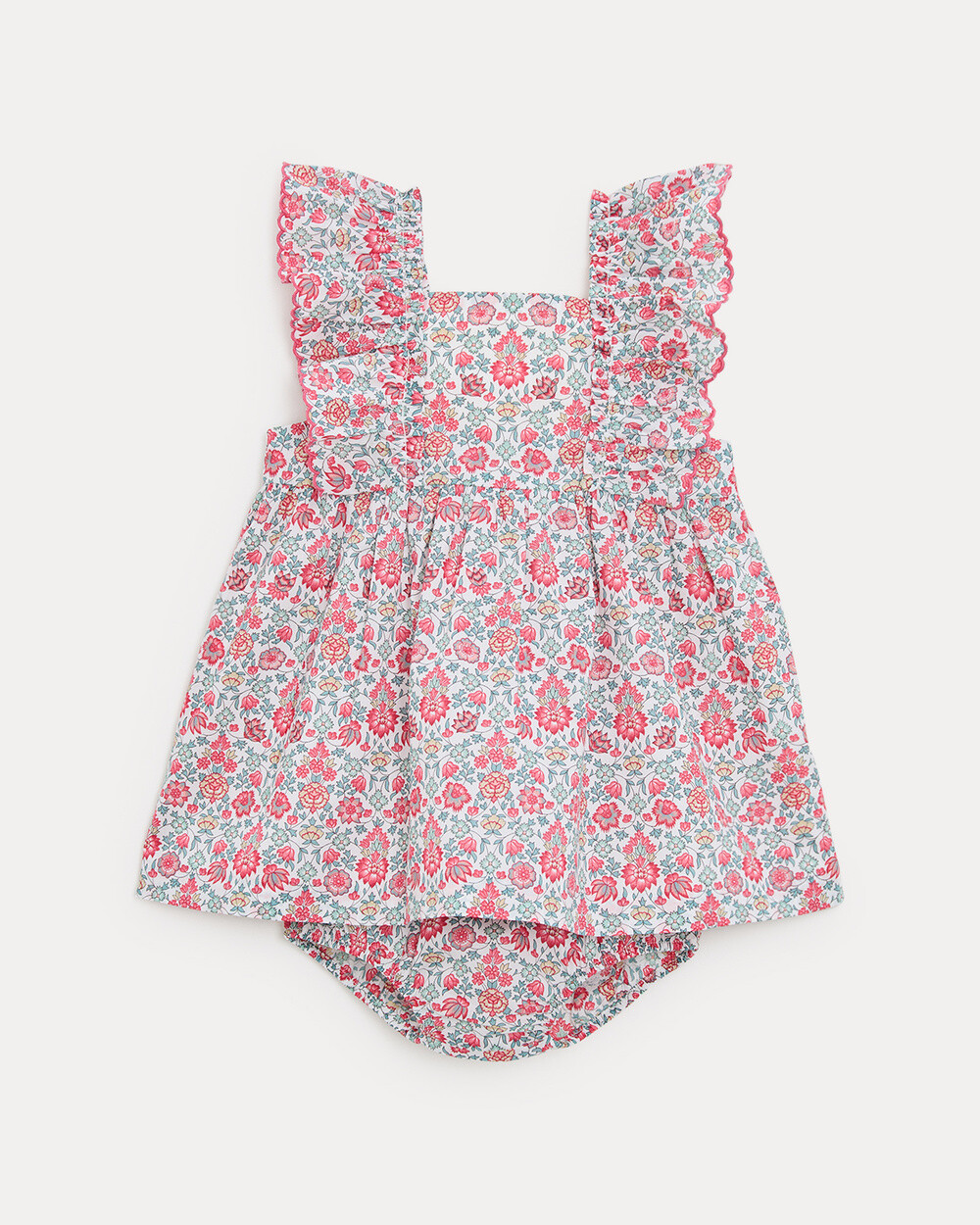 Eglantine sleeveless dress Liberty fabric  Natalys