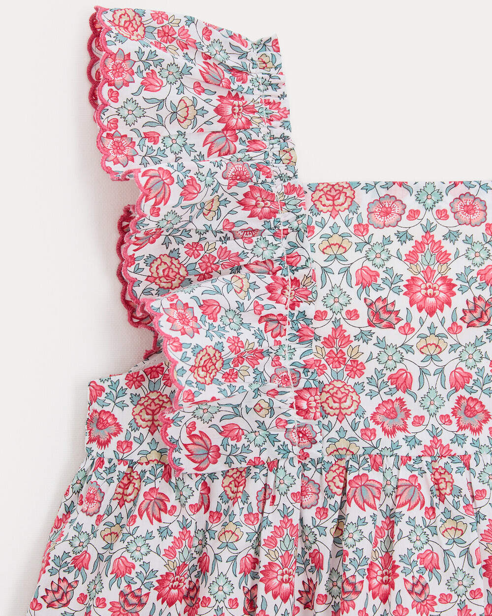 Eglantine sleeveless dress Liberty fabric  Natalys