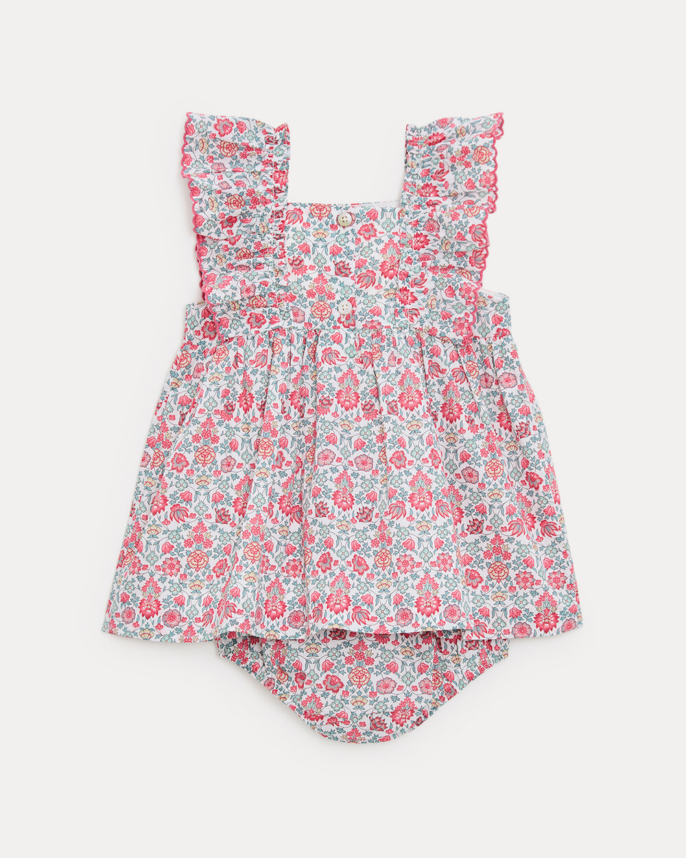 Eglantine sleeveless dress Liberty fabric  Natalys