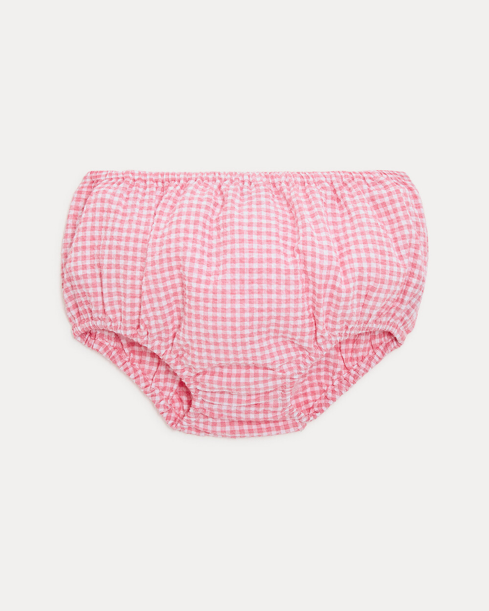 Romane seersucker dress with straps Pomegranate gingham print  Natalys