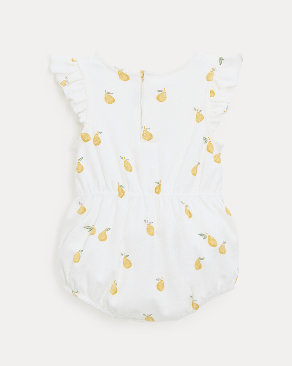 Albertine terry romper Pear print  Natalys