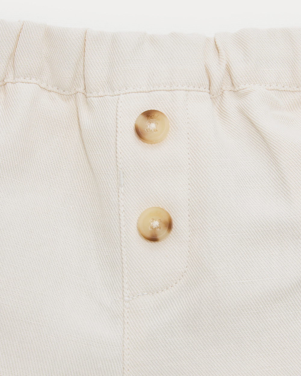 Noe twill shorts Beige colour  Natalys