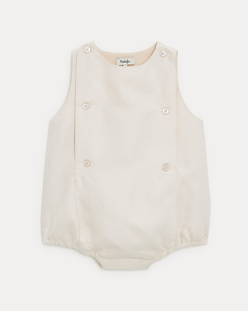 Honore twill romper Beige colour  Natalys