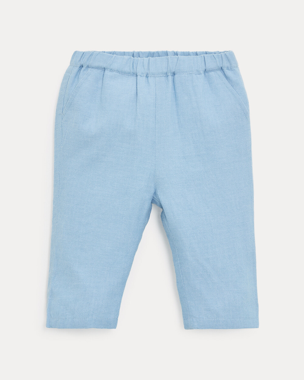 Achille chambray trousers Light blue colour  Natalys