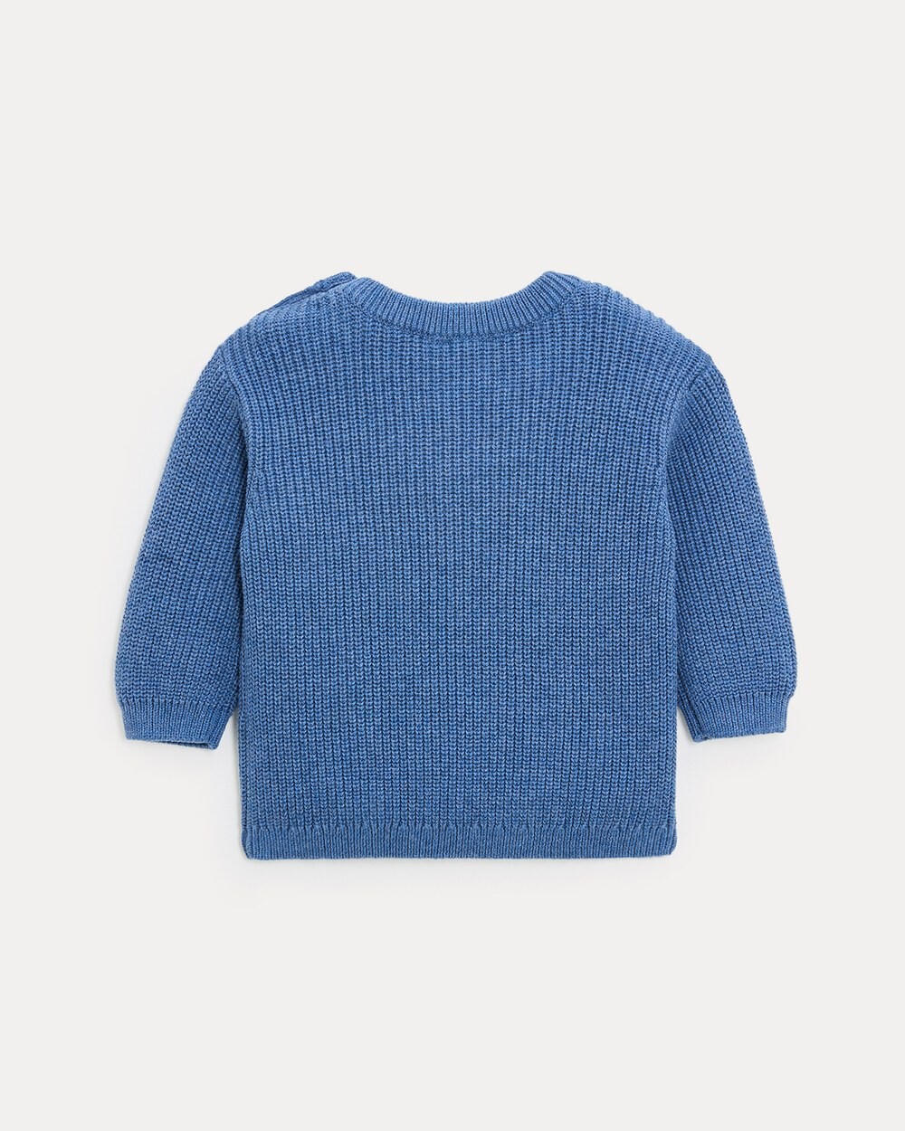 Willie fancy knit jumper Natural blue colour  Natalys