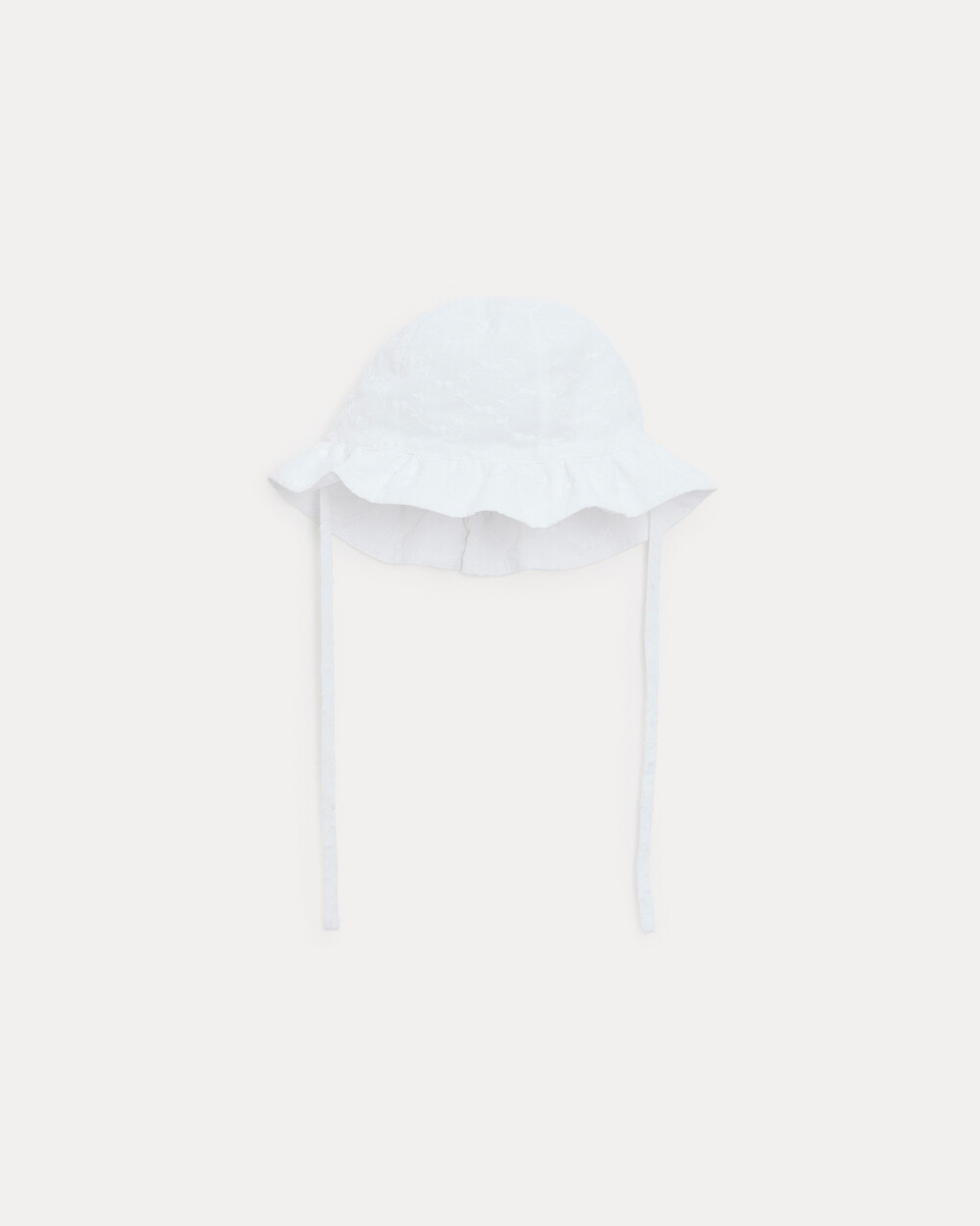 Lison embroidery hat Off-white colour  Natalys