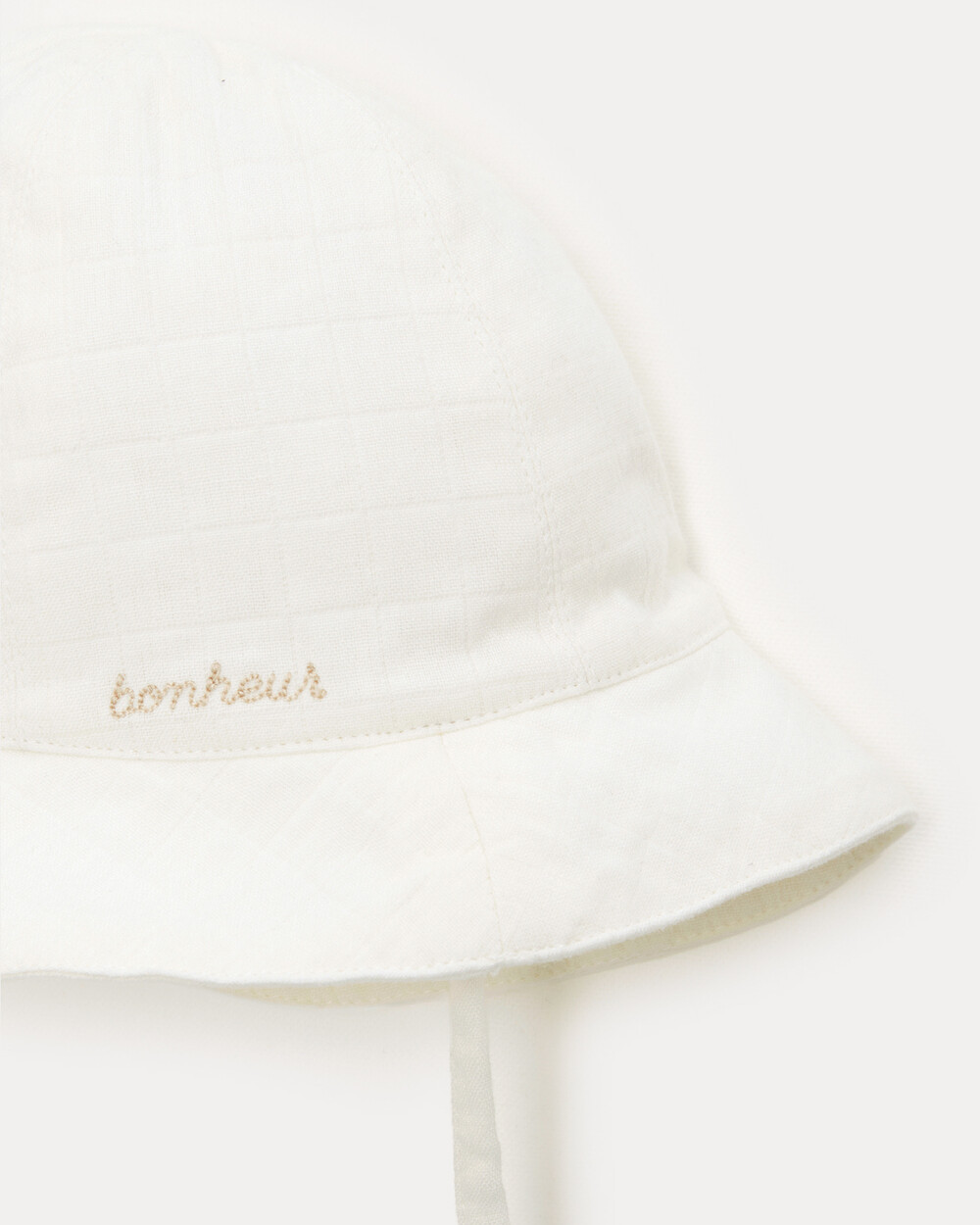 Mahault cotton gauze hat Off-white colour  Natalys