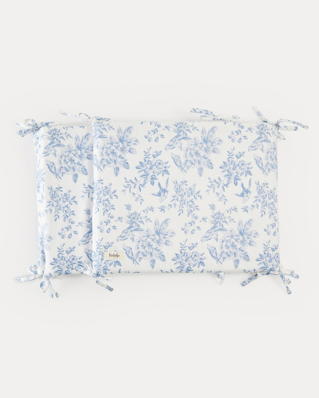 Leandre bumper pad Porcelain print Natalys