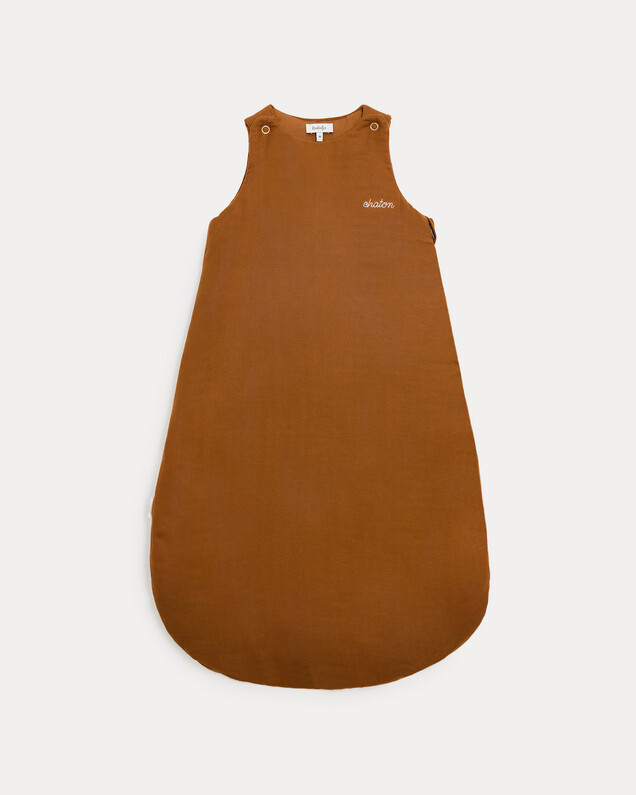 Madeleine TOG 3.5 padded sleeping bag Hazelnut colour Natalys