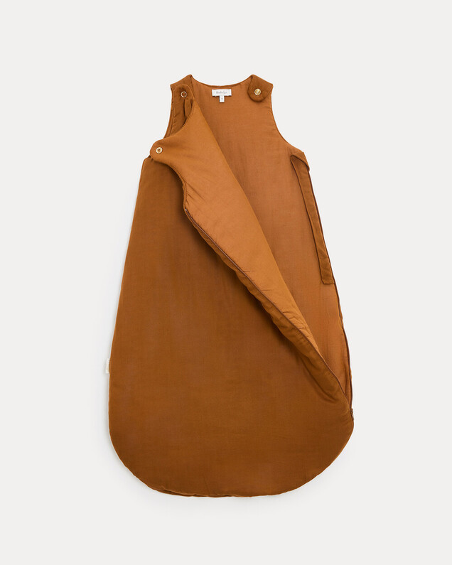Madeleine TOG 3.5 padded sleeping bag Hazelnut colour Natalys