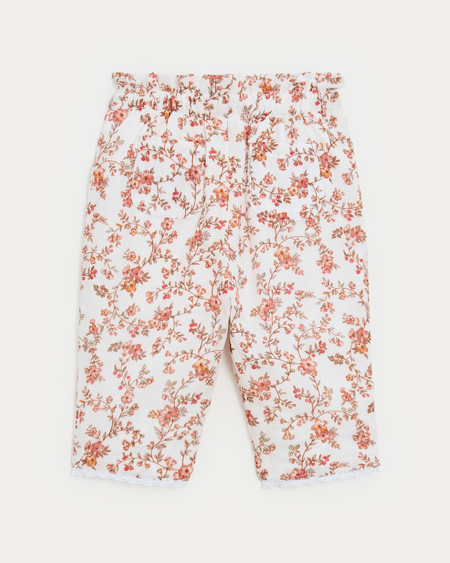 Paula cotton gauze trousers Arabesque print  Natalys