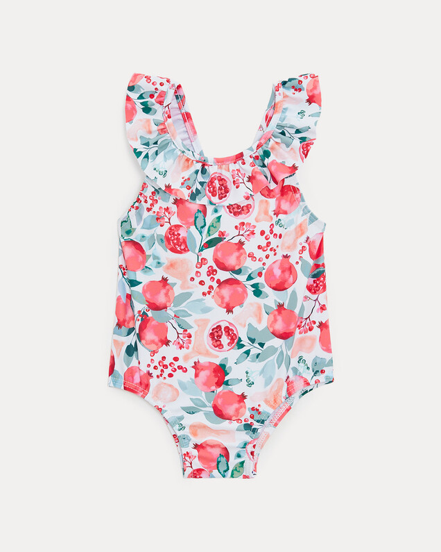 Anaïs UV protection swimwear Pomegranate print  Natalys