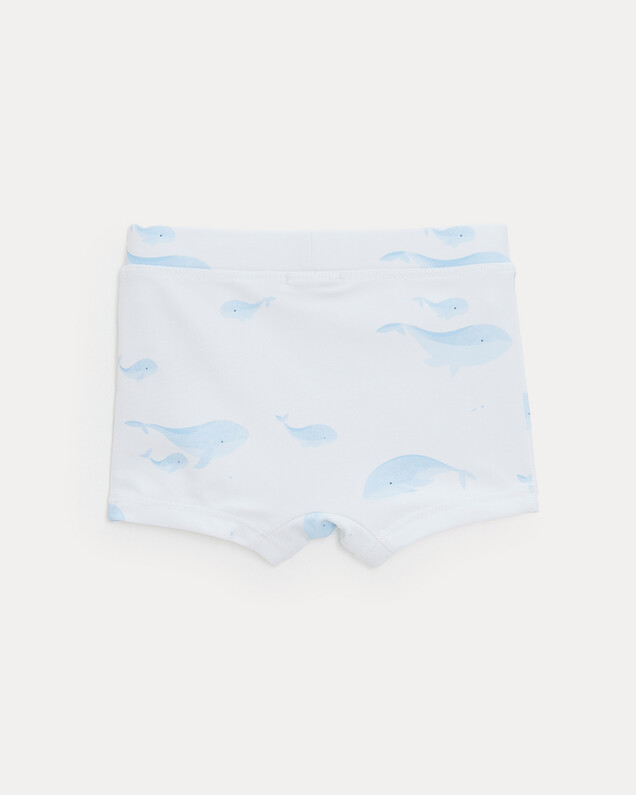 Paulin UV protection swim shorts Whale print  Natalys