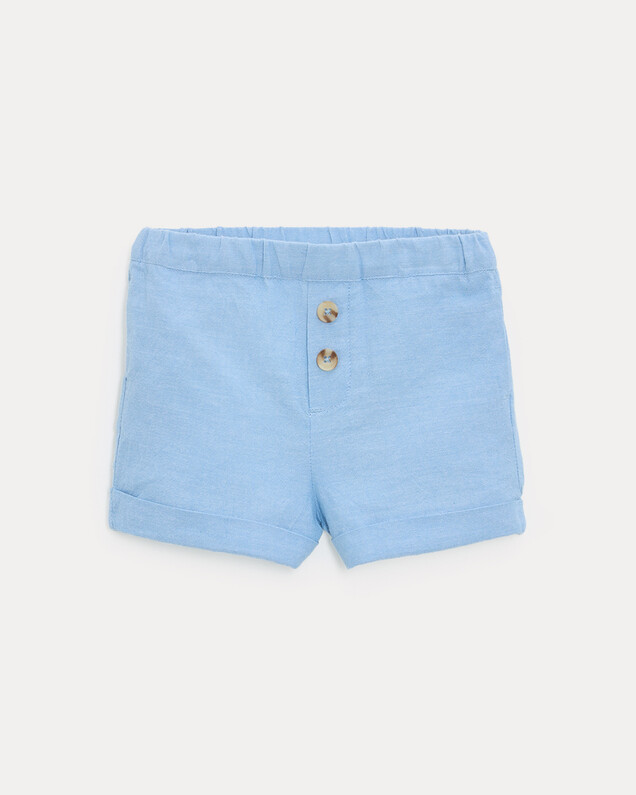 Noe chambray shorts Light blue colour  Natalys