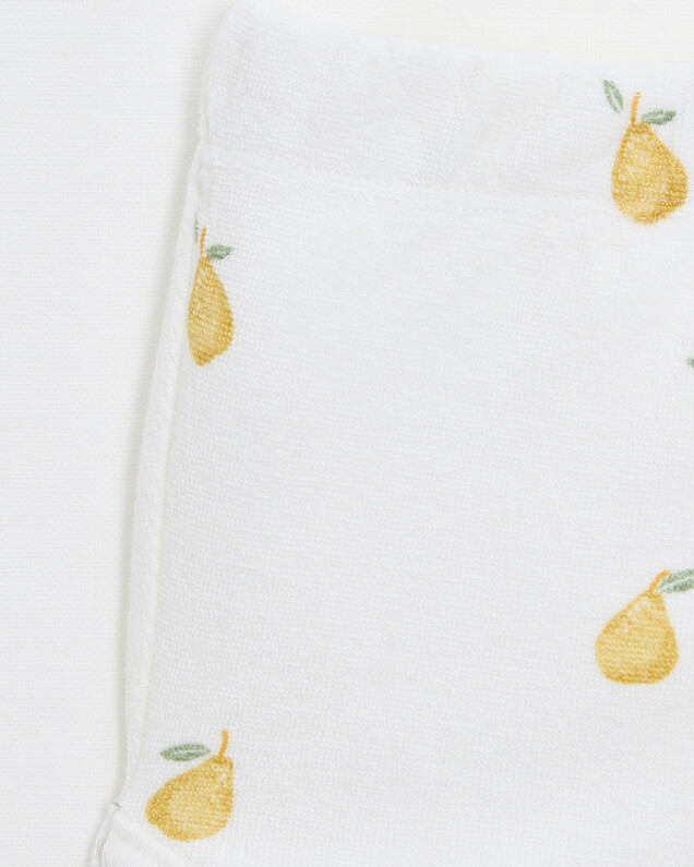 Eliott terrycloth shorts Pear print  Natalys