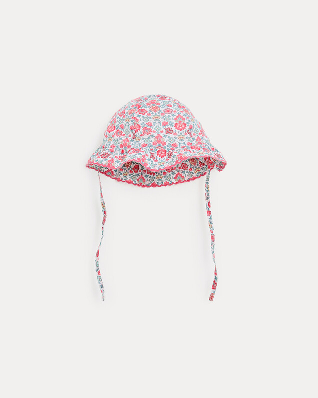 Lison cotton voile hat Liberty fabric Natalys
