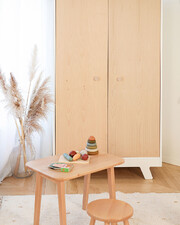Lubin wardrobe Wood colour  Natalys
