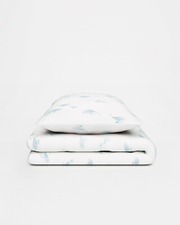 Colette bed linen set Whale print  Natalys