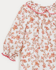 Augustine long jumpsuit in cotton gauze Arabesque print  Natalys